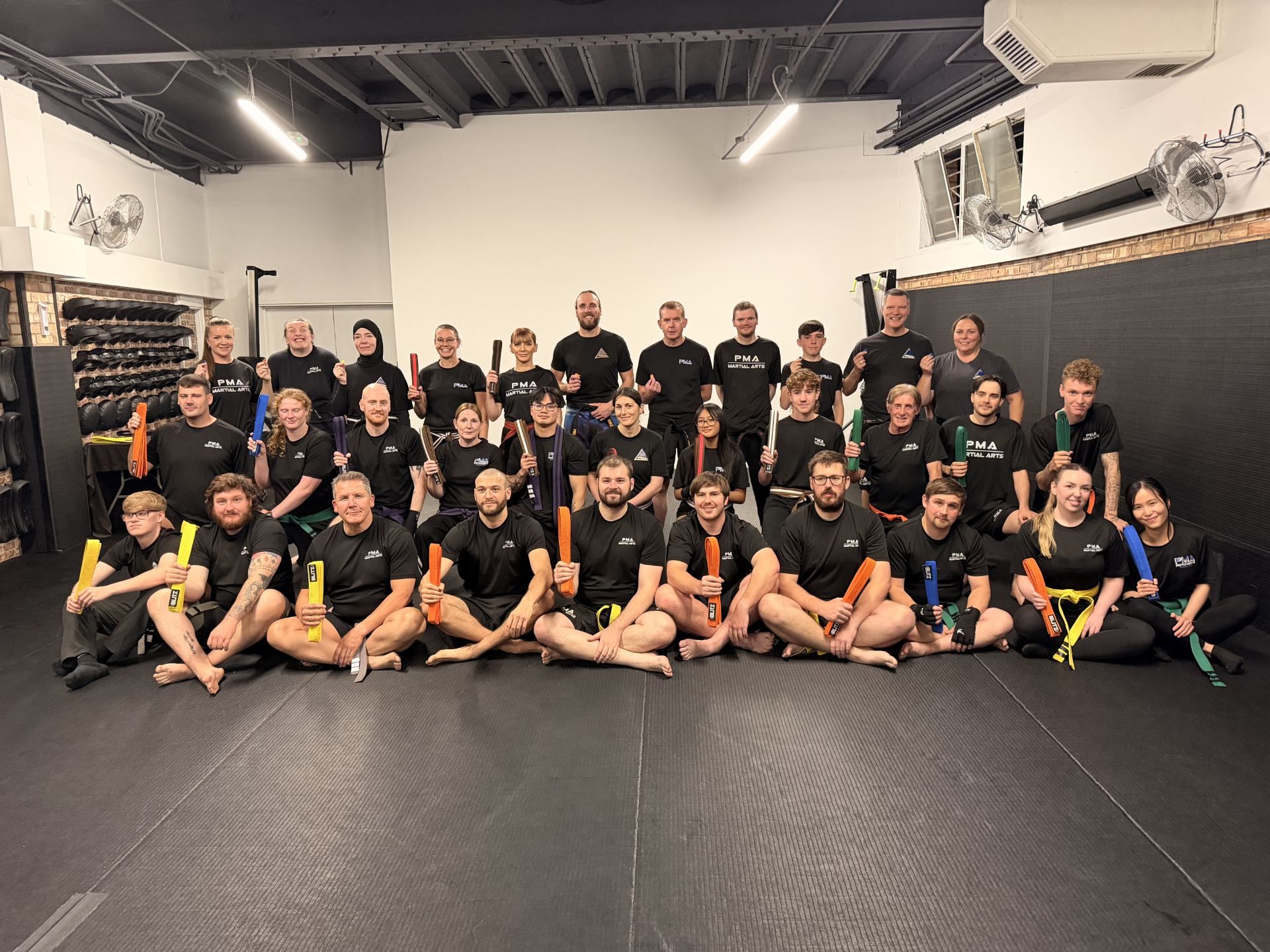 Adult Kickboxing class at PMA Abergele