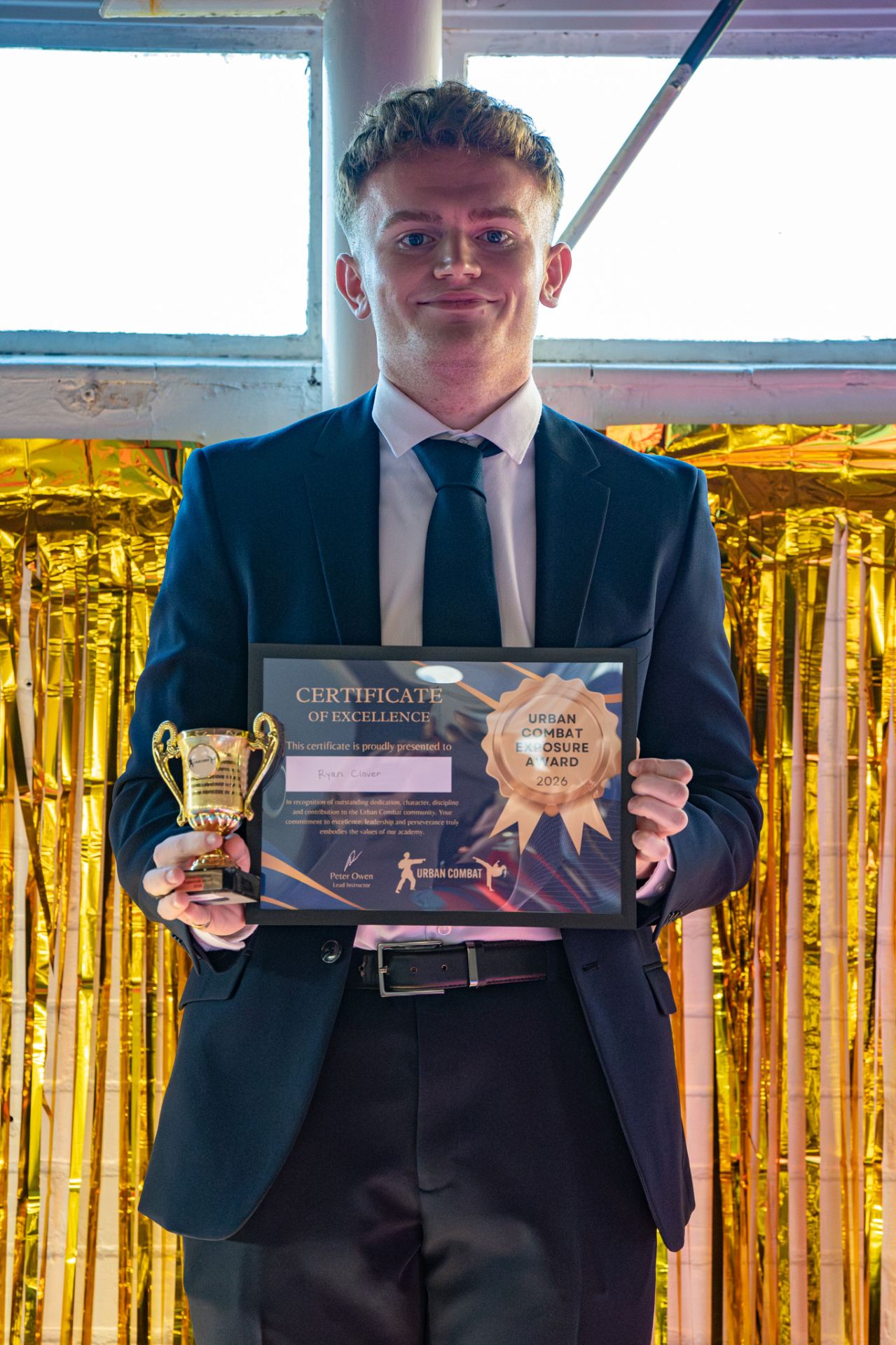 Urban Combat student awards night 2026