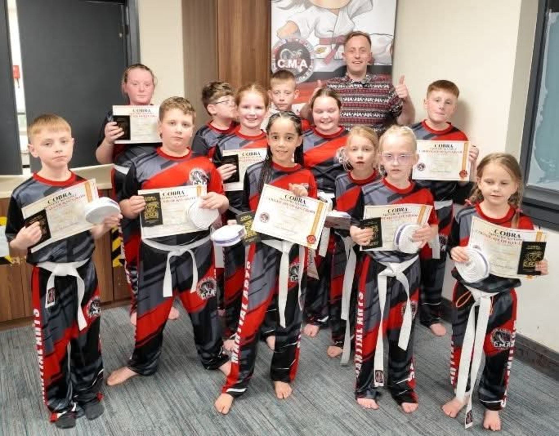 Cobra Master Alliance students